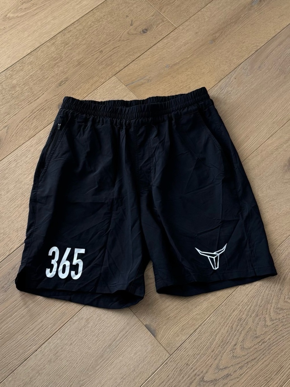 AlphaToro Black 365 Training Shorts Large